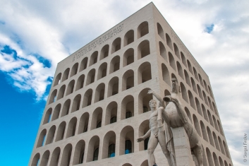 Квадратный Колизей или Дворец итальянской цивилизации в Риме : road_movie —  LiveJournal